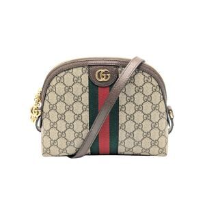 Gucci Ophidia Monogram Dome Crossbody Bag FULL SET